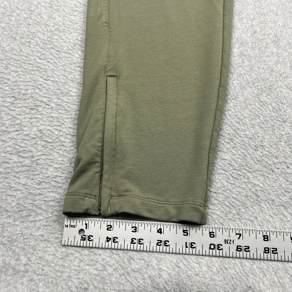 Adidas Urban Global Jogger Pants Mens Large Green Tapered Ankle Zip Stretch Gym